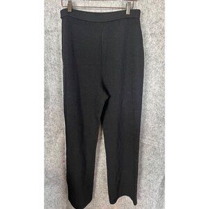 St. John Collection Black Knitted Pants Womens Size 10 Marie Gray  Vintage READ